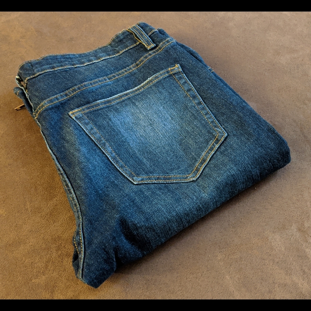 Ankle Zipper Denim Jeans